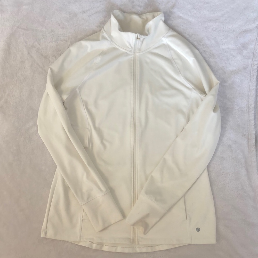 Apana White Workout Jacket